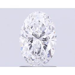 Diament laboratoryjny bezbarwny szlif owalny, 1.02ct, VVS1, D, IGI LG715580776