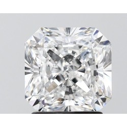 Diament laboratoryjny bezbarwny szlif radiant kawadratowy, 2ct, VVS2, D, IGI LG723551117