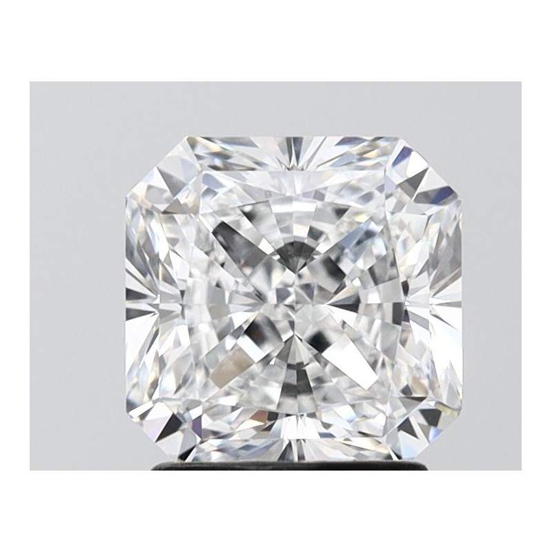 Diament laboratoryjny bezbarwny szlif radiant kawadratowy, 2ct, VVS2, D, IGI LG723551117