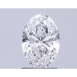 Diament laboratoryjny bezbarwny szlif owalny, 1.07ct, VVS1, D, IGI LG722536927