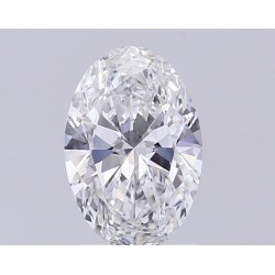 Diament laboratoryjny bezbarwny szlif owalny, 1.07ct, VVS1, F, IGI LG730503039