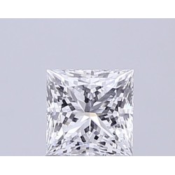 Diament laboratoryjny bezbarwny szlif princess, 1.07ct, VVS2, D, IGI LG727504387
