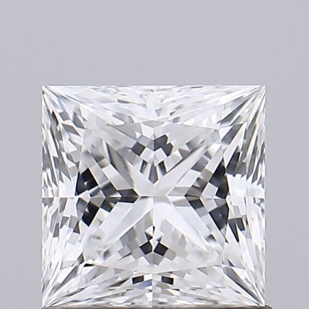 Diament laboratoryjny bezbarwny szlif princess, 1.06ct, IF, D, IGI LG700578651