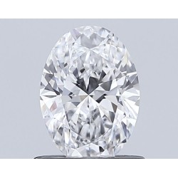 Diament laboratoryjny bezbarwny szlif owalny, 1.07ct, VVS2, E, IGI LG647423229