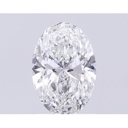 Diament laboratoryjny bezbarwny szlif owalny, 1.01ct, VVS1, E, IGI LG731571723
