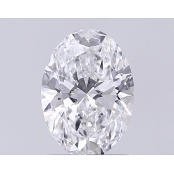 Diament laboratoryjny bezbarwny szlif owalny, 0.95ct, VVS1, D, IGI LG735597268