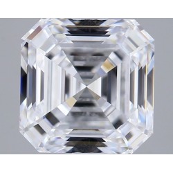 Diament laboratoryjny bezbarwny Asscher, 2.33ct, VVS2, D, GIA 1535048508