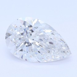 Diament laboratoryjny bezbarwny szlif gruszkowy, 2.52ct, VVS2, D, IGI LG727520145