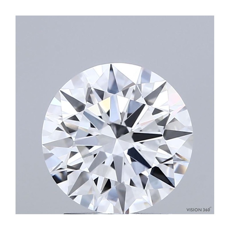 Diament laboratoryjny bezbarwny szlif okrągły, 2.05ct, VVS2, D, IGI LG736501048