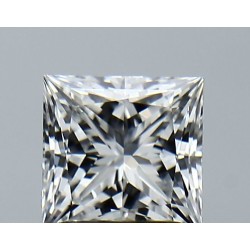 Diament laboratoryjny bezbarwny szlif princess, 1.52ct, VVS2, D, GIA 5231730157