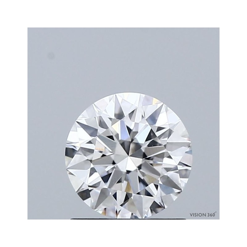 Diament laboratoryjny bezbarwny szlif okrągły, 1ct, VVS2, E, IGI LG732510469