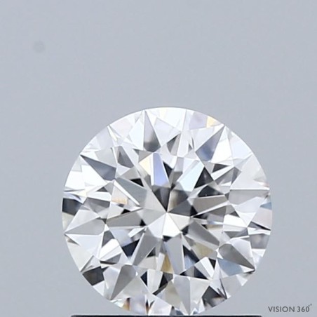 Diament laboratoryjny bezbarwny szlif okrągły, 1ct, VVS2, E, IGI LG732510469