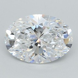 Diament laboratoryjny bezbarwny szlif owalny, 2.07ct, VVS1, D, GIA 1539245778