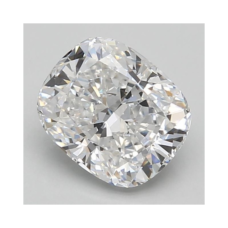 Diament laboratoryjny bezbarwny szlif poduszkowy brylantowy, 1.57ct, IF, D, GIA 7491618875