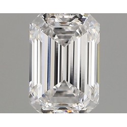 Diament laboratoryjny bezbarwny szlif szmaragdowy, 1.34ct, VVS1, D, IGI LG746541352