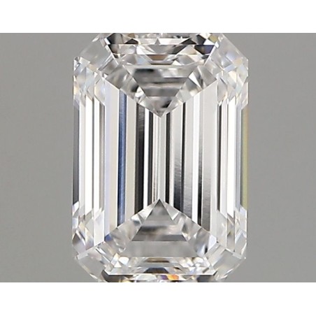 Diament laboratoryjny bezbarwny szlif szmaragdowy, 1.34ct, VVS1, D, IGI LG746541352