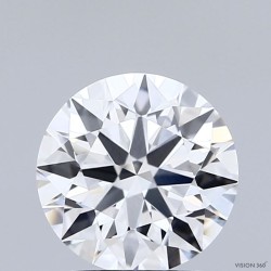 Diament laboratoryjny bezbarwny szlif okrągły, 2.04ct, VVS2, D, IGI LG735553204