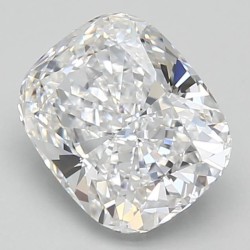 Diament laboratoryjny bezbarwny szlif poduszkowy brylantowy, 1.62ct, VVS1, D, GIA 1495494081