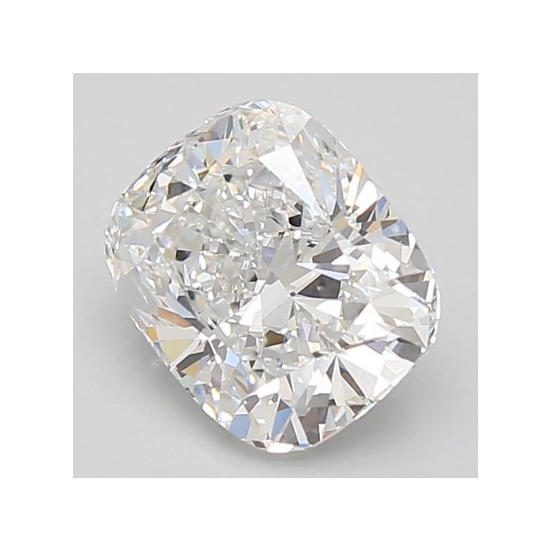 Diament laboratoryjny bezbarwny szlif poduszkowy brylantowy, 1.58ct, IF, D, GIA 2497439462