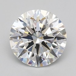 Diament laboratoryjny bezbarwny szlif okrągły, 2.51ct, VVS1, D, GIA 2536245665