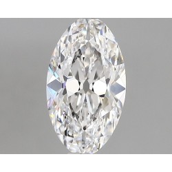 Diament laboratoryjny bezbarwny szlif owalny, 1.33ct, VVS1, D, IGI LG739532708