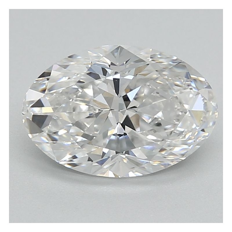 Diament laboratoryjny bezbarwny szlif owalny, 1.5ct, VVS2, D, IGI LG741553483