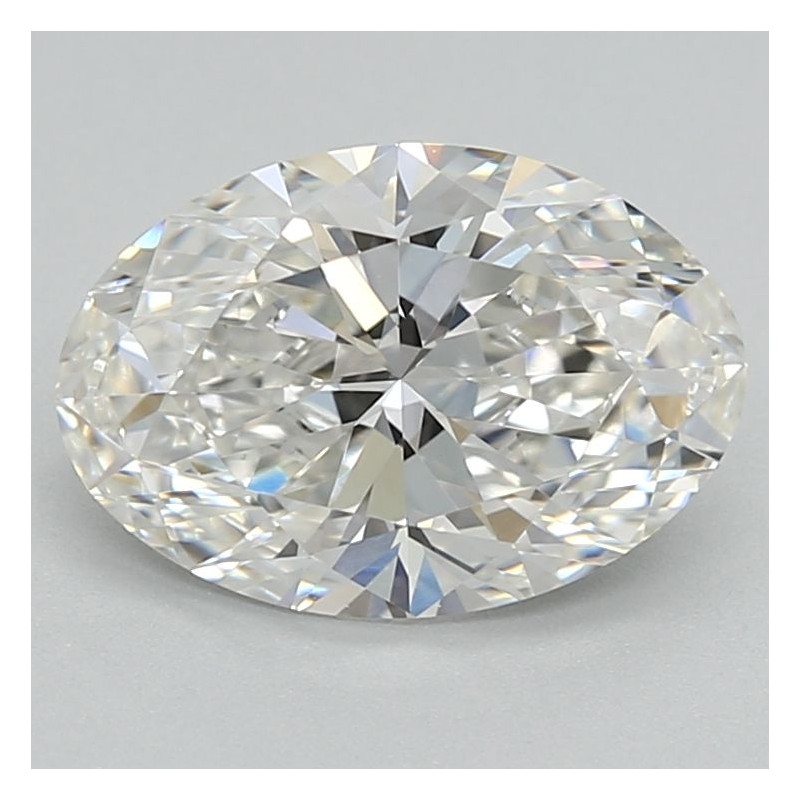 Diament laboratoryjny bezbarwny szlif owalny, 1.52ct, VVS2, F, IGI LG743566431