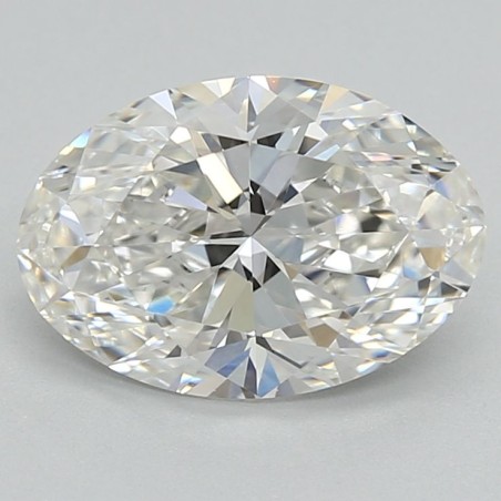 Diament laboratoryjny bezbarwny szlif owalny, 1.52ct, VVS2, F, IGI LG743566431
