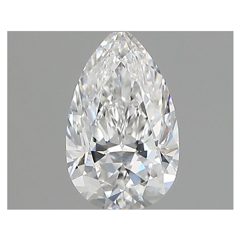 Diament laboratoryjny bezbarwny szlif gruszkowy, 1ct, VVS1, D, IGI LG746519474