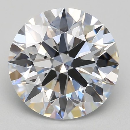 Diament laboratoryjny bezbarwny szlif okrągły, 2.86ct, IF, D, GIA 2506007504