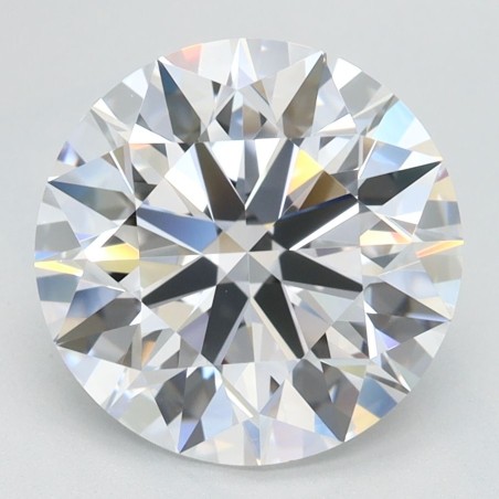 Diament laboratoryjny bezbarwny szlif okrągły, 3ct, VVS1, D, IGI LG680525383