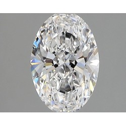 Diament laboratoryjny bezbarwny szlif owalny, 1.32ct, VVS2, D, IGI LG746526800