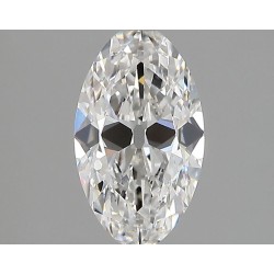 Diament laboratoryjny bezbarwny szlif owalny, 1.32ct, VVS2, E, IGI LG746526848