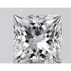 Diament laboratoryjny bezbarwny szlif princess, 1.08ct, VVS1, E, IGI LG607372907