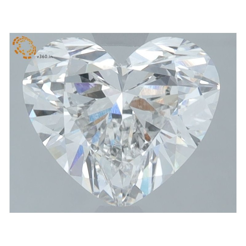 Diament laboratoryjny bezbarwny serce, 2.03ct, VVS2, E, IGI LG706558058