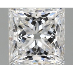 Diament laboratoryjny bezbarwny szlif princess, 2.07ct, VVS2, E, IGI LG685562243