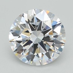 Diament laboratoryjny bezbarwny szlif okrągły, 2.12ct, VVS1, D, GIA 2534297207