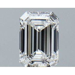 Diament laboratoryjny bezbarwny szlif szmaragdowy, 2.71ct, VVS2, E, IGI LG738520185