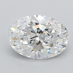 Diament laboratoryjny bezbarwny szlif owalny, 2.01ct, VVS1, D, GIA 6532322802