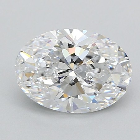 Diament laboratoryjny bezbarwny szlif owalny, 2.01ct, VVS1, D, GIA 6532322802