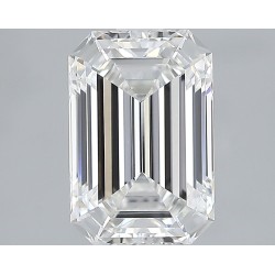 Diament laboratoryjny bezbarwny szlif szmaragdowy, 2.16ct, VVS2, E, IGI LG742527760