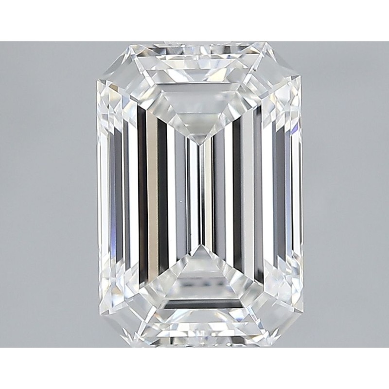 Diament laboratoryjny bezbarwny szlif szmaragdowy, 2.16ct, VVS2, E, IGI LG742527760