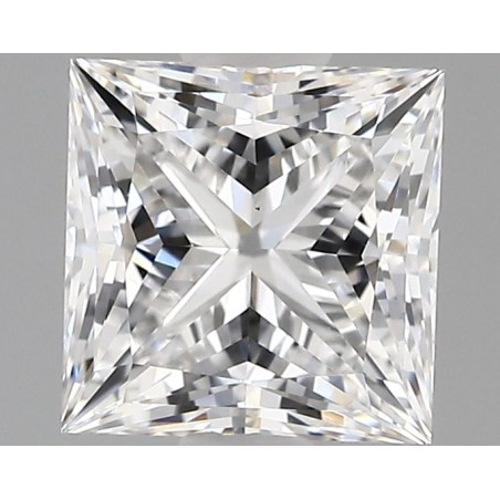 Diament laboratoryjny bezbarwny szlif princess, 1.22ct, VVS2, D, IGI LG746526781