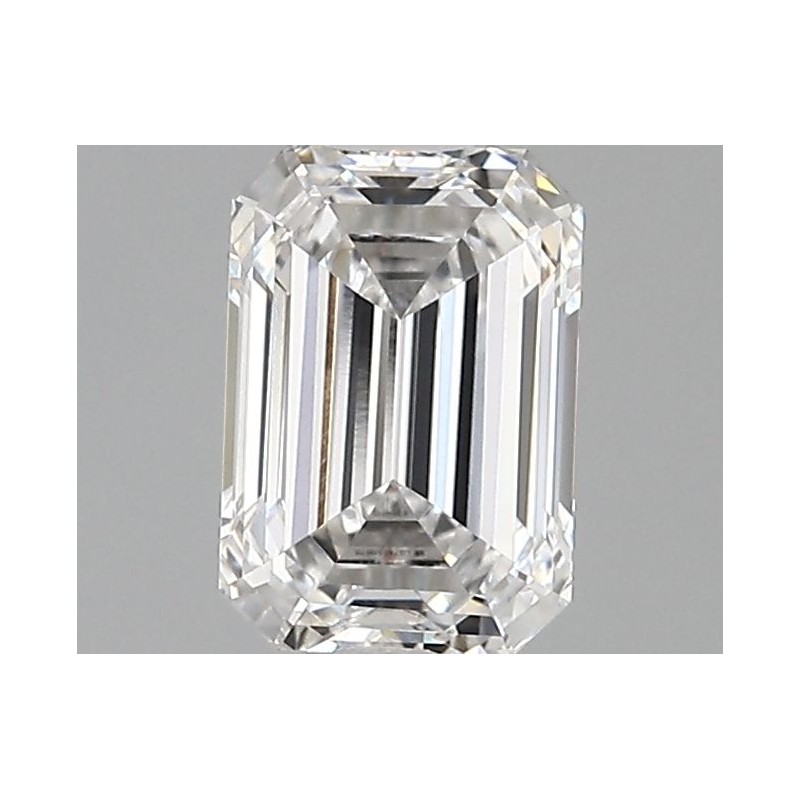 Diament laboratoryjny bezbarwny szlif szmaragdowy, 1.22ct, VVS2, E, IGI LG746511678