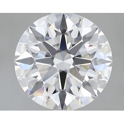 Diament laboratoryjny bezbarwny szlif okrągły, 2.43ct, VVS2, D, GIA 1236765678