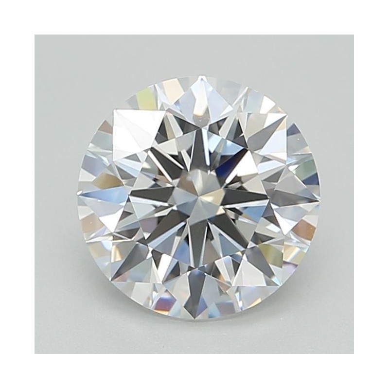 Diament laboratoryjny bezbarwny szlif okrągły, 2.02ct, VVS1, D, GIA 6532322532