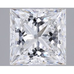 Diament laboratoryjny bezbarwny szlif princess, 2.05ct, VVS2, E, GIA 2536315538