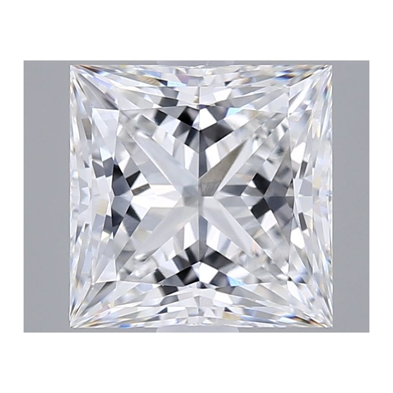 Diament laboratoryjny bezbarwny szlif princess, 2.05ct, VVS2, E, GIA 2536315538