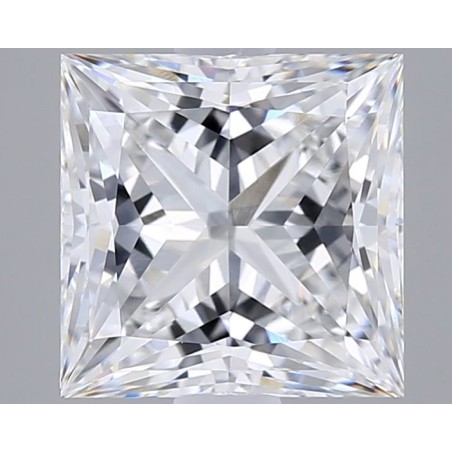 Diament laboratoryjny bezbarwny szlif princess, 2.05ct, VVS2, E, GIA 2536315538