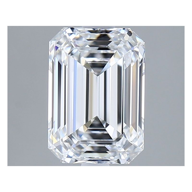 Diament laboratoryjny bezbarwny szlif szmaragdowy, 2.24ct, VVS2, D, GIA 6532314805